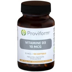 Vitamine D3 10mcg (400 IE) 100softgels