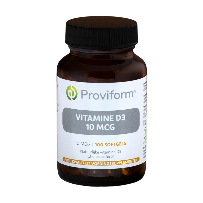 Vitamine D3 10mcg (400 IE) 100softgels