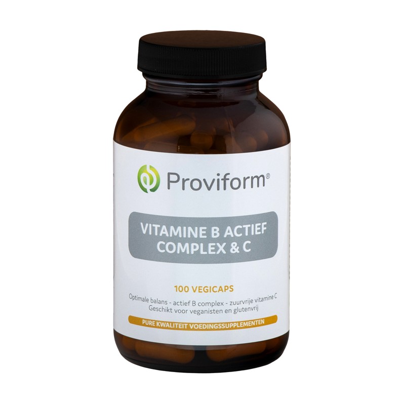 Vitamine B-Actief Complex & C 100vcaps