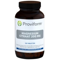 Magnesium Citraat 200mg & bio-actief B6