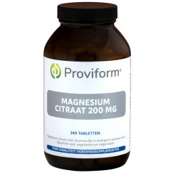 Magnesium Citraat 200mg & bio-actief B6