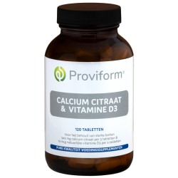 Calcium Citraat & D3 120tabl