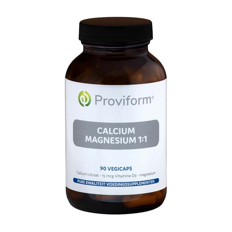 Calcium Magnesium 1:1 & D3 90vcaps