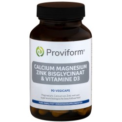 Calcium Magnesium Zink Bisglycin & D3 90