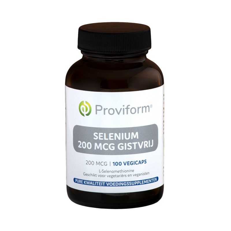 Selenium 200 mcg Gistvrij 100vcaps