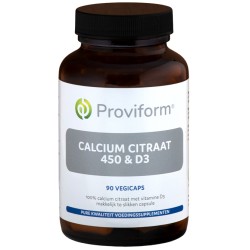 Calcium Citraat 450 & D3 90vcaps