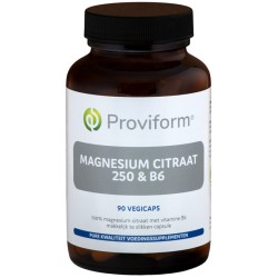 Magnesium Citraat 250 en B6 90vcaps