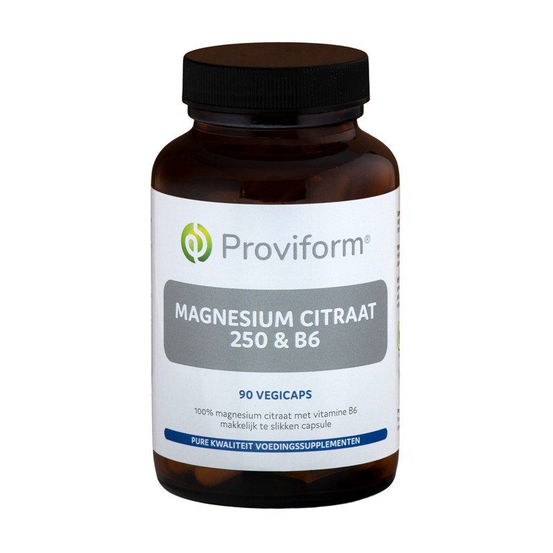 Magnesium Citraat 250 en B6 90vcaps