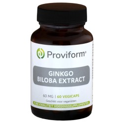 Ginkgo Biloba 60 mg Extract 50:1 60vcaps