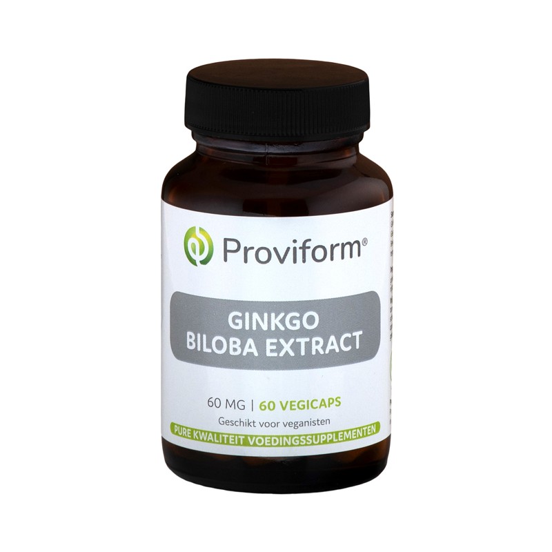 Ginkgo Biloba 60 mg Extract 50:1 60vcaps