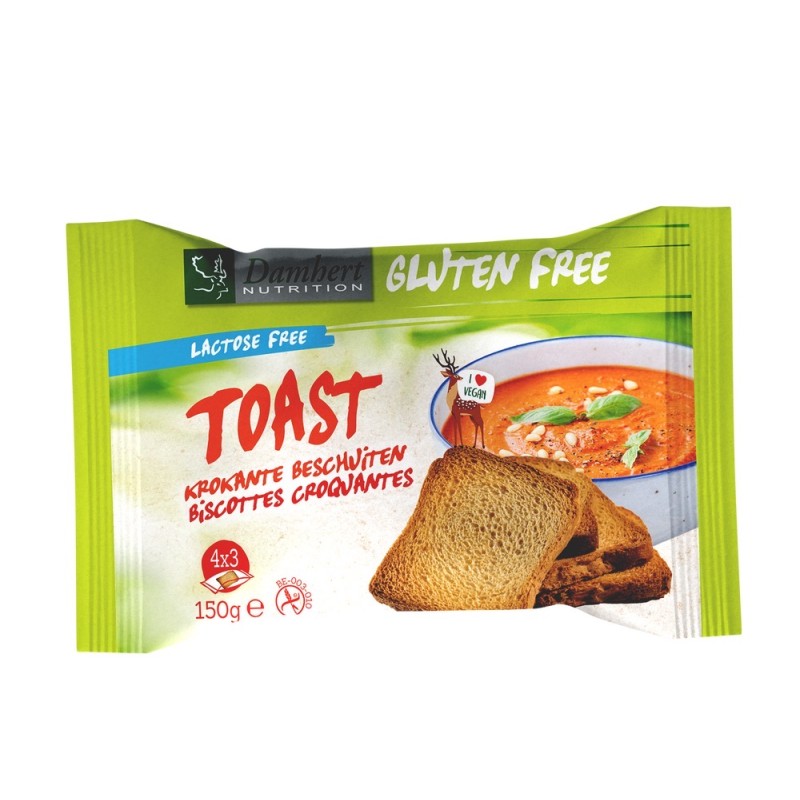 Gluten Free Toast Lactose Free