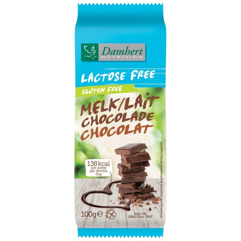 Lactose/Gluten Free Chocoladetablet Melk