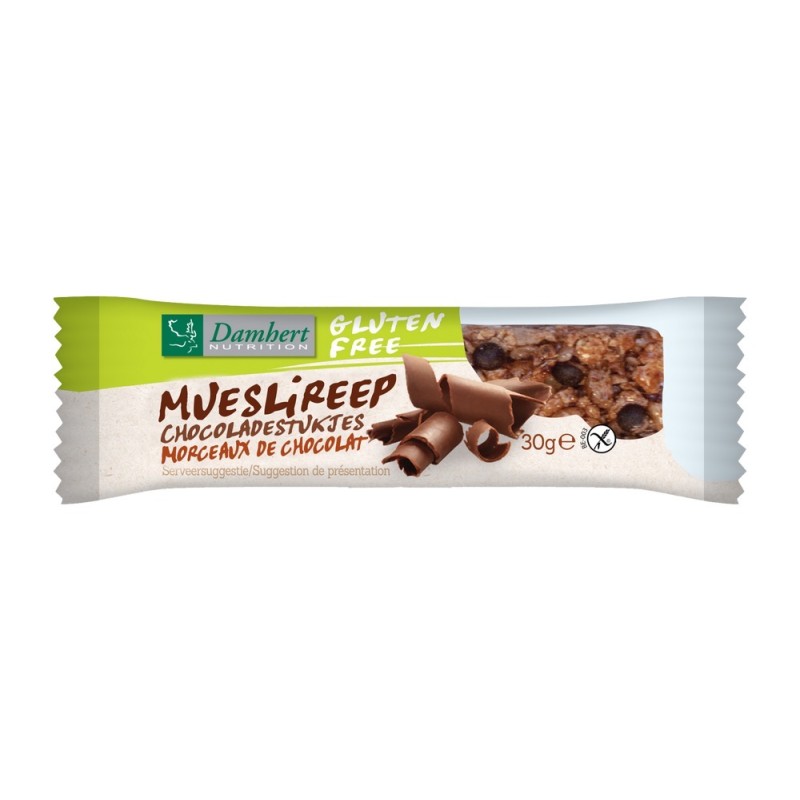 Gluten Free Mueslireep Chocolade