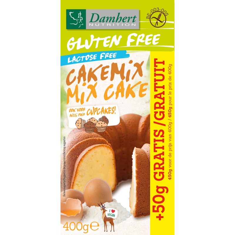 Gluten Free Cakemix Lactose Free