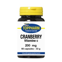 Cranberry + vitamine C 200 mg