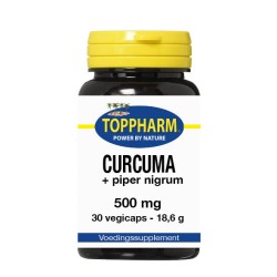 Curcuma + piper nigrum 500 mg Puur