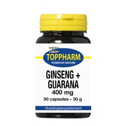 Ginseng + guarana 400 mg