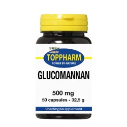 Glucomannan 500 mg