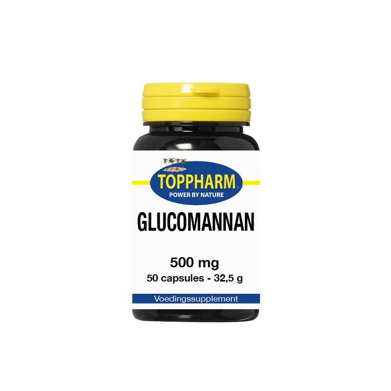 Glucomannan 500 mg