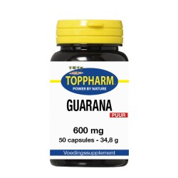 Guarana puur 600 mg