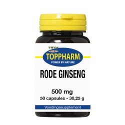 Rode ginseng 500 mg