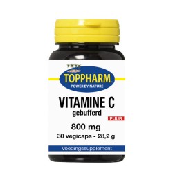 Vitamine C gebufferd 800 mg Puur