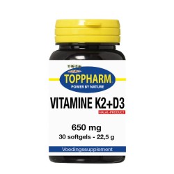 Vitamine K2 D3- 650mg