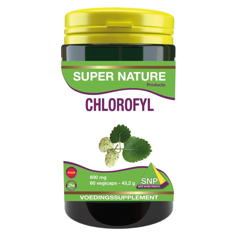 Chlorofyl 600 mg puur