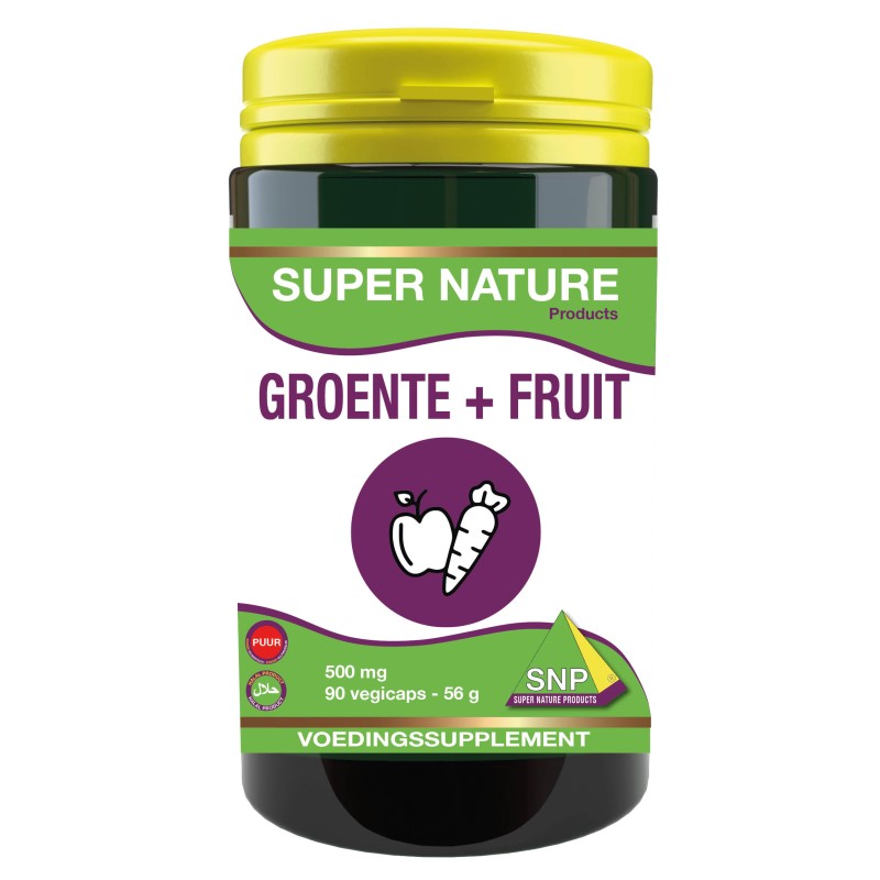 Groente & fruit 500 mg puur