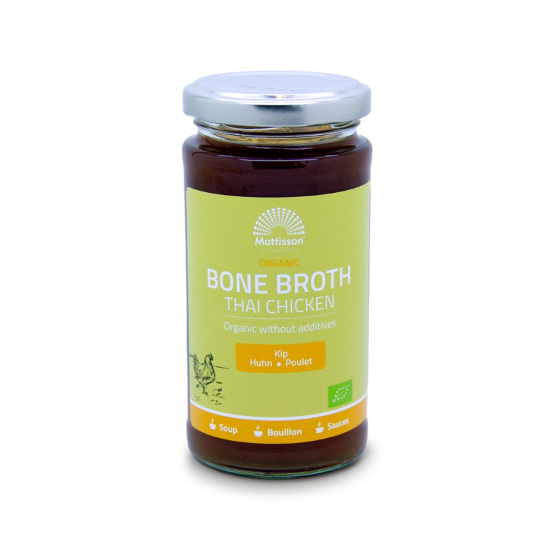 Organic Bone Broth Thai Chicken Bouillon