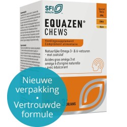 Equazen 9.3.1 chews 500mg aardbeismaak