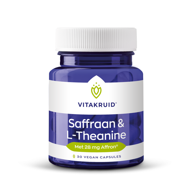 Saffraan 28mg (Affron®) & L-Theanine