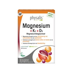Magnesium Bisglycinate +K2+D3 Vegan
