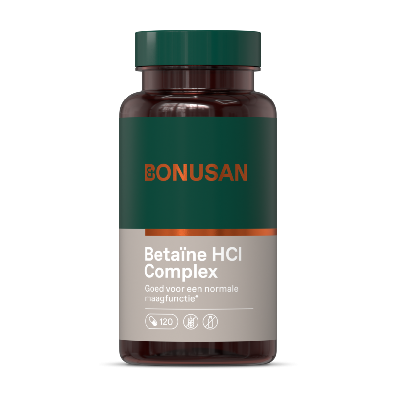 Betaïne HCl Complex normale maagfunctie