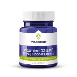 Vitamine D3 & K2 Softgels