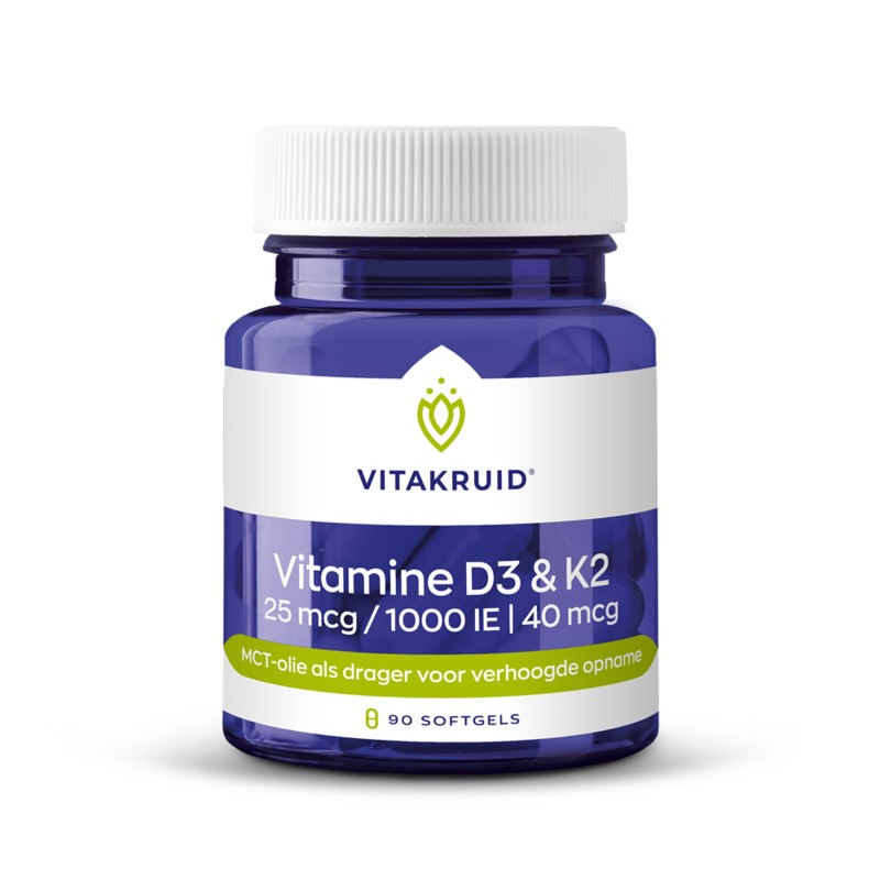 Vitamine D3 & K2 Softgels