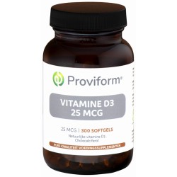 Vitamine D3 - 25mcg (1000 IE) 300softgel