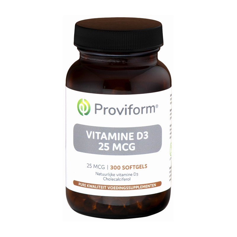 Vitamine D3 - 25mcg (1000 IE) 300softgel