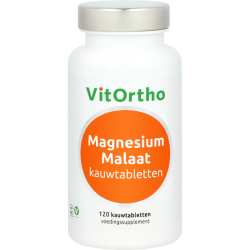 Magnesium Malaat kauwtabl frambozen