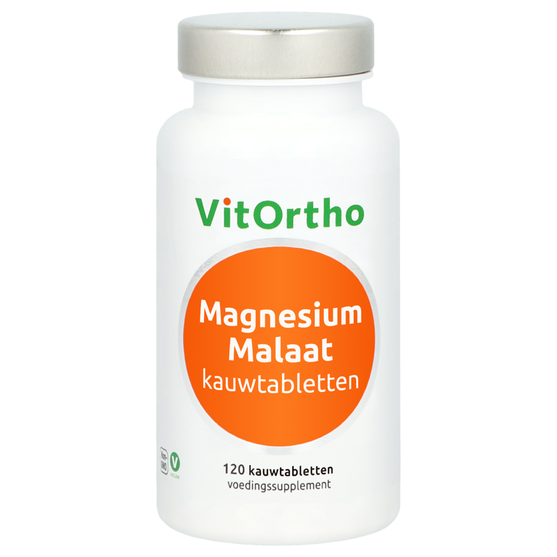 Magnesium Malaat kauwtabl frambozen
