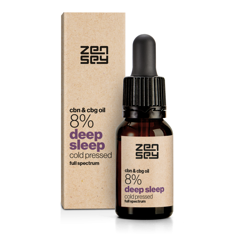 Deep Sleep cbd+ cbn olie 8%