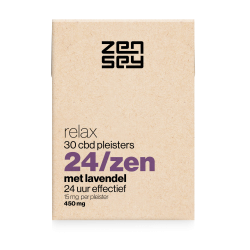 24 / Zen CBD pleister met lavendel 15mg