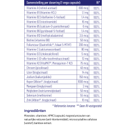 Multi 100% RI Goed opneembare vormen